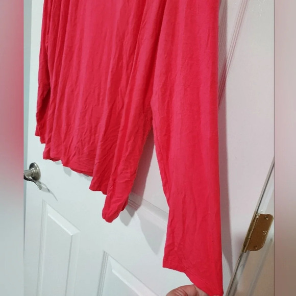 Torrid Pink Perfect Super Soft Crew Neck Long Sleeve Tee in Size 2 - 18/20 - Picture 7 of 11